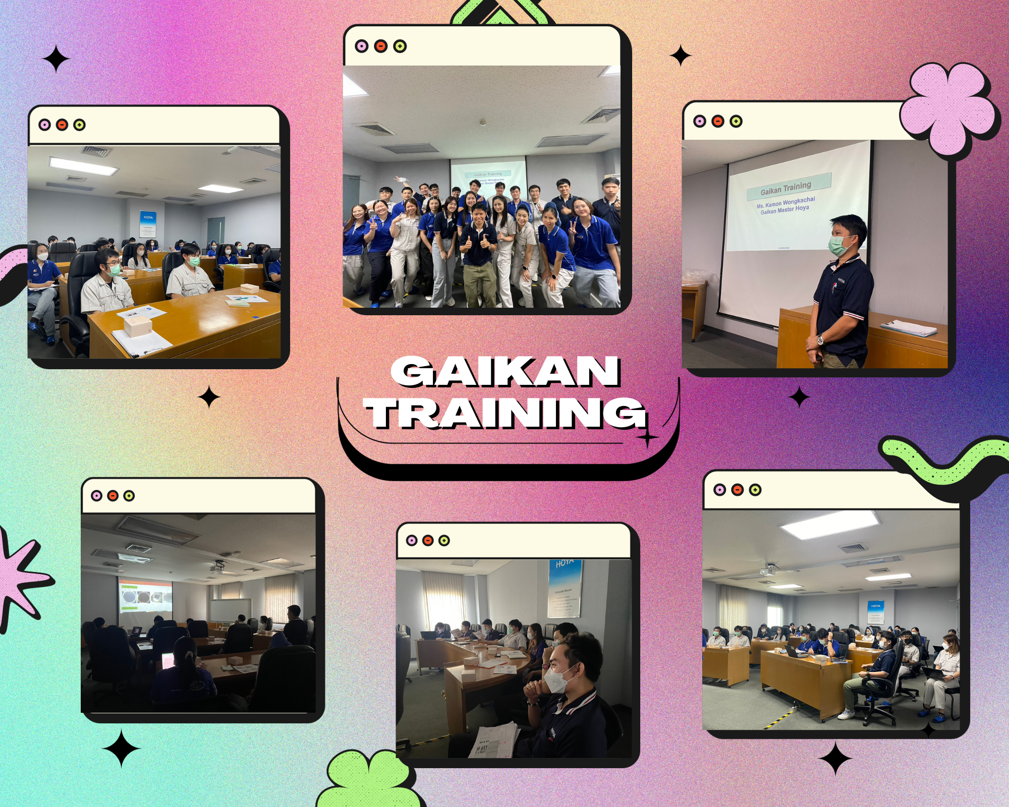 Read more about the article หลักสูตรอบรม “Gaikan Training”